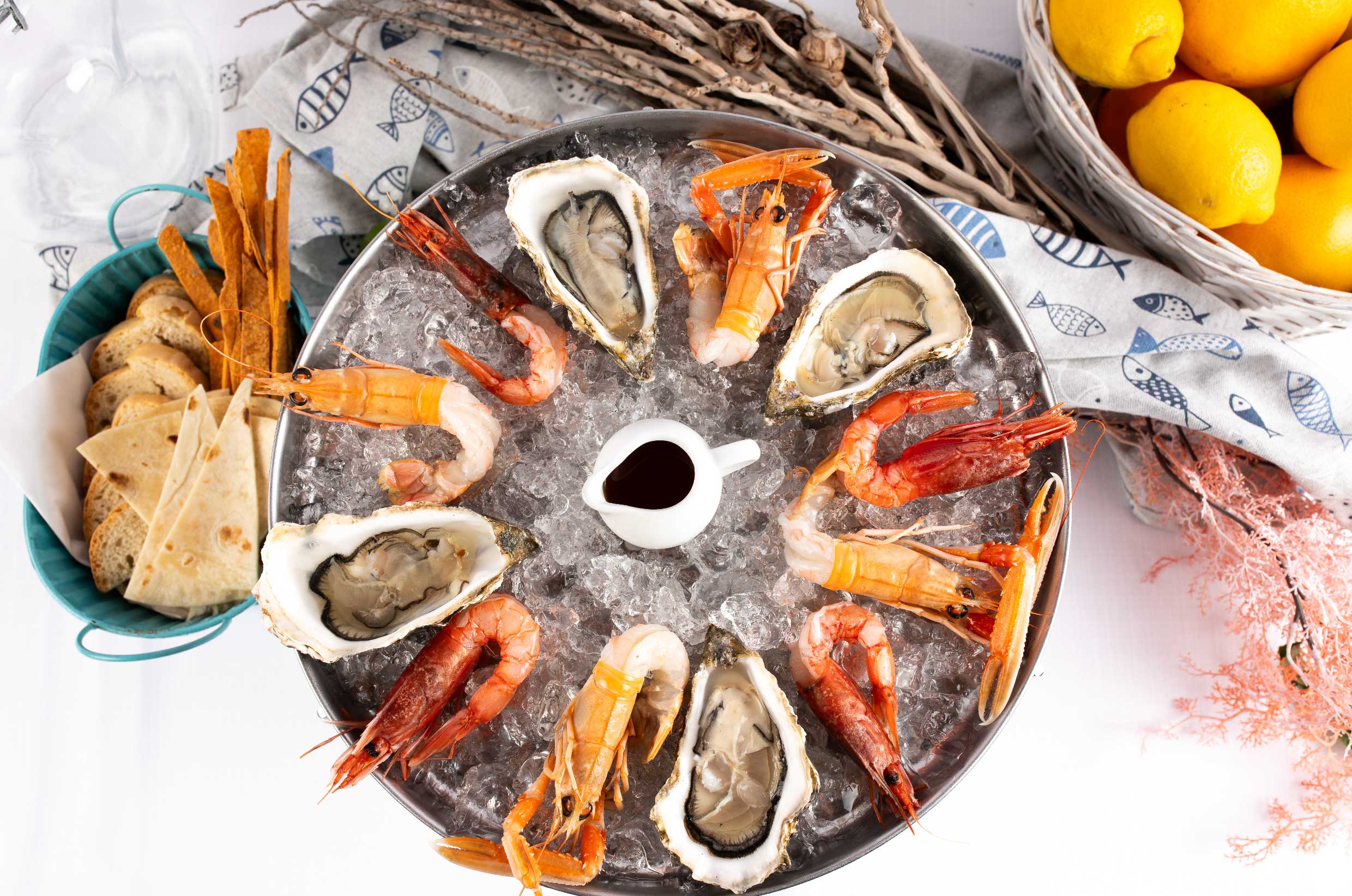 Selezione di crudo - Ristorante Levante Gabicce Mare